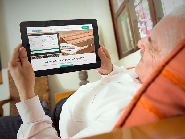 Patient Portal on a tablet